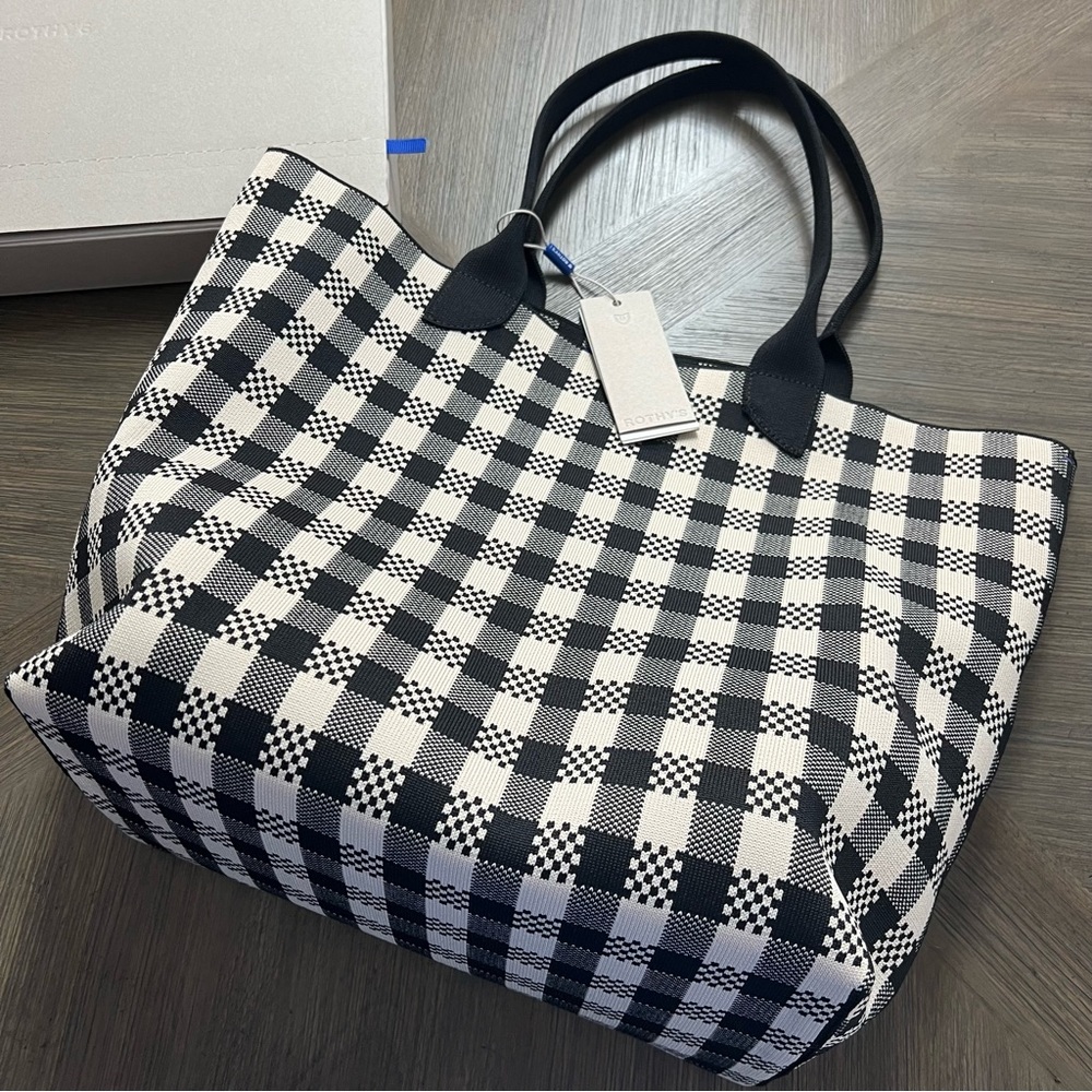 Rothy’s The Tote Gingham
